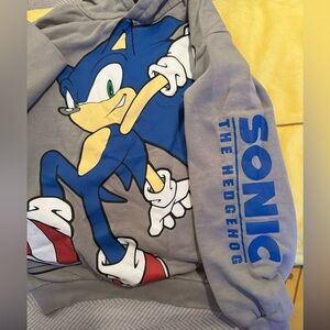 H&M Gray Sonic the Hedgehog Hoodie